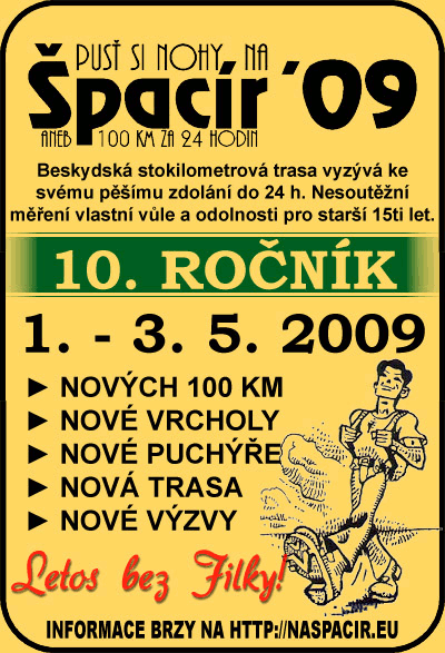 Špacír 2009 – 100 km / 24 h