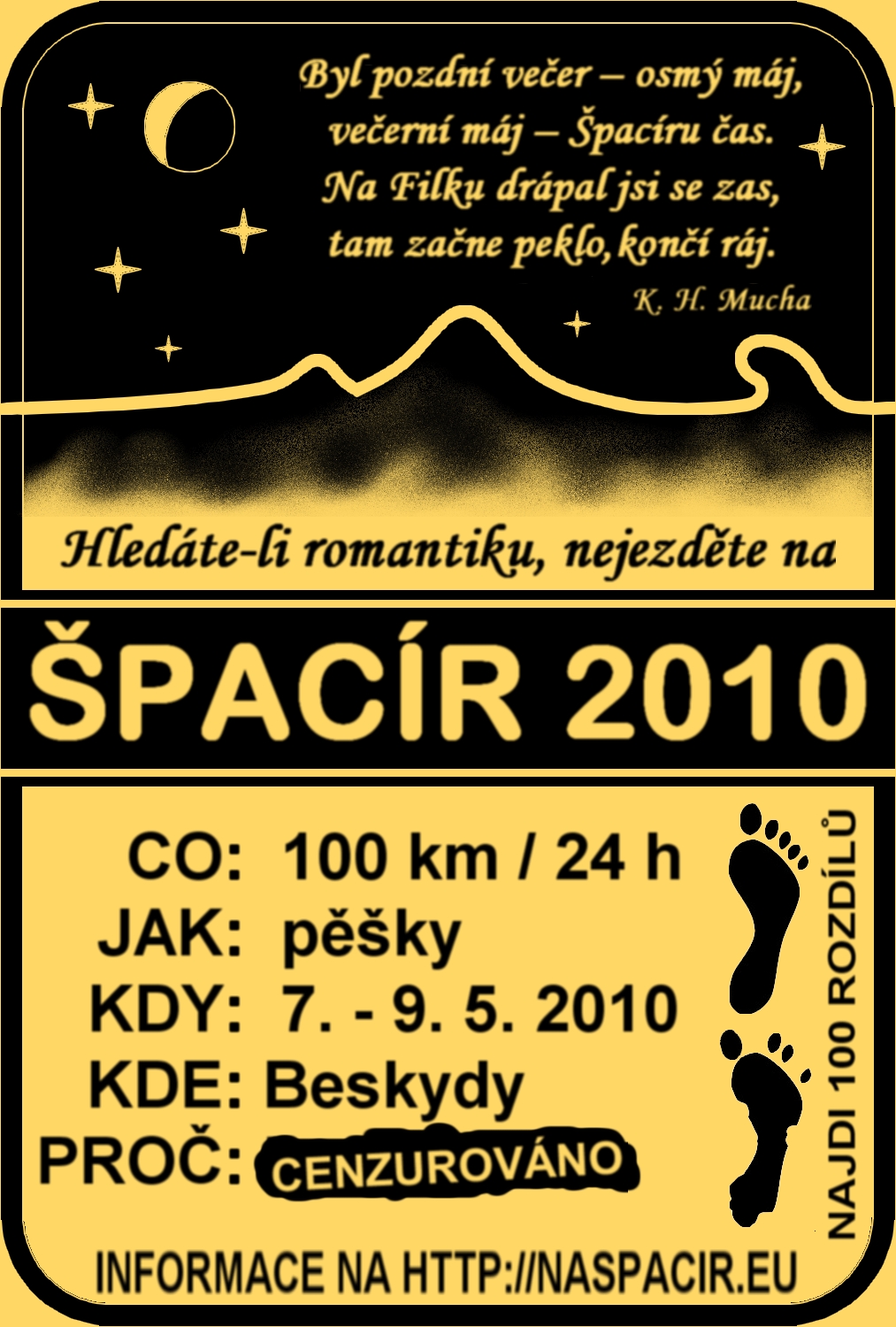 Špacír 2010 – 100 km / 24 h