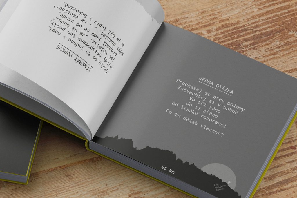 Ukázka sbírky Jedna báseň | ŠPACÍR – 100 km / 24 h